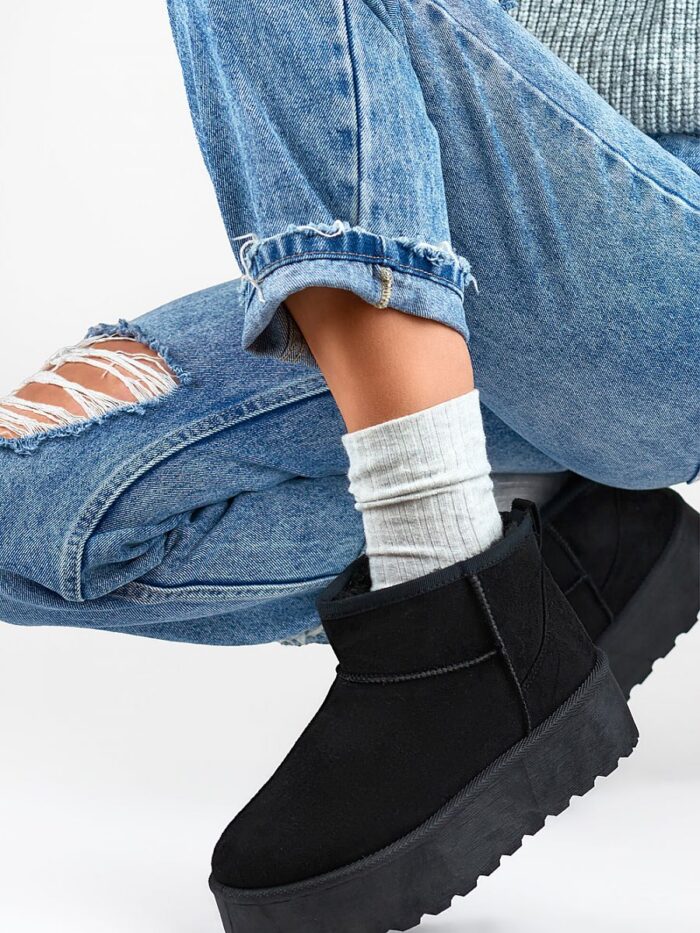 Ultimative Wärme, umweltfreundliche Plateau-Schneestiefel für Damen, leicht und bequem (364324) lomora.store