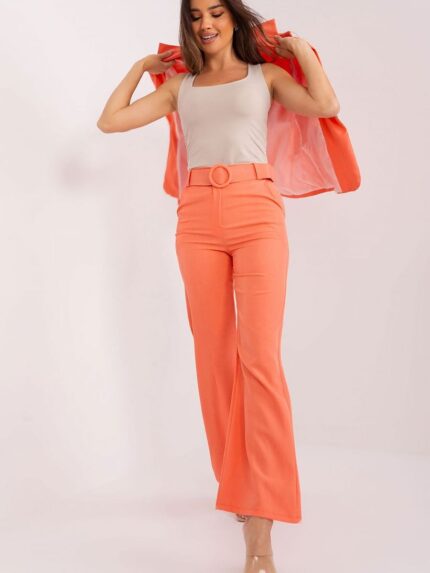 Elegant High Rise Flared Women's Smart Pants Perfect for Work Business Meetings (192403)