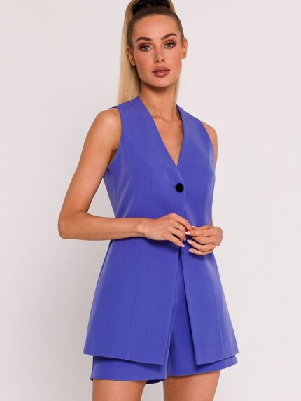Exquisite Polish Tailored Vest Elegant Minimalist Design Unmatched Craftsmanship (193615)
