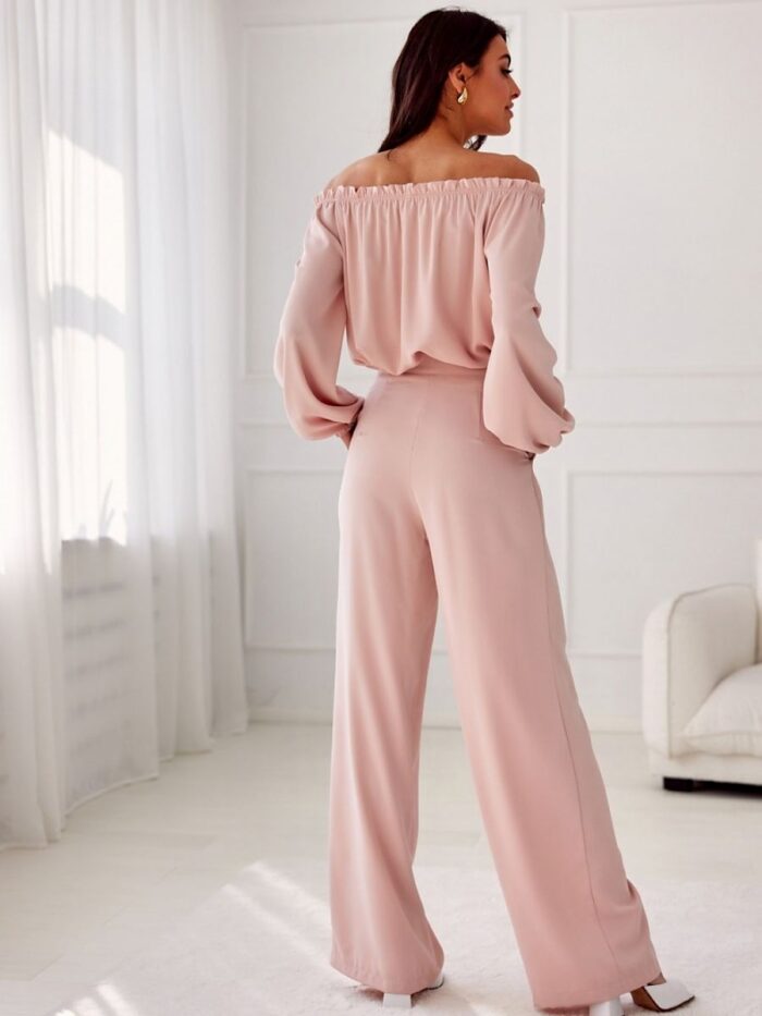 Alaya Wide Leg Trousers Perfect Fit High Waist Flattering for Every Figure (194766) lomora.store