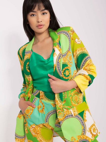 Unbuttoned Blazer Versatile Stylish Elegant Perfect All Year Round  (196155)