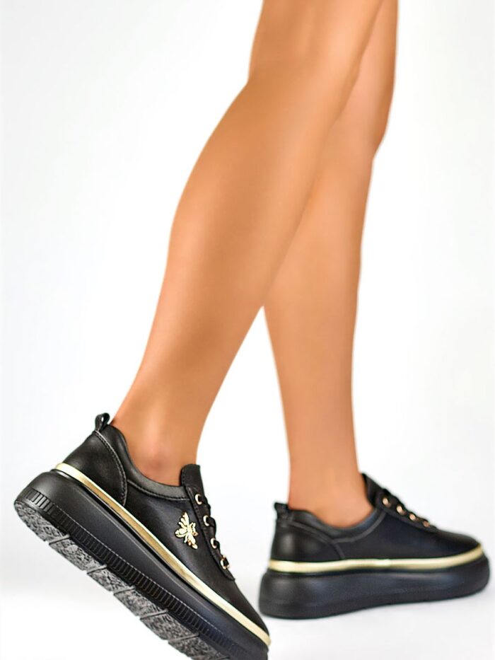 Luxus Leder Frühling Sommer Sportschuhe Atmungsaktive Plateau Sneakers (182807) lomora.store