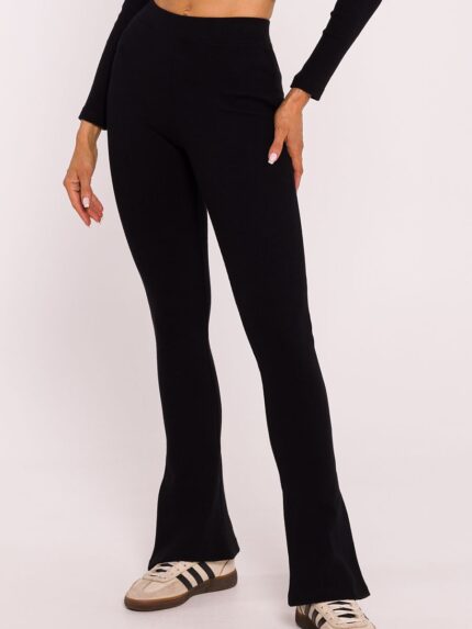 Ultra Soft Ribbed Cotton Knit Leggings Perfect Fit Superior Comfort Stylish Design Made in Poland (200926)