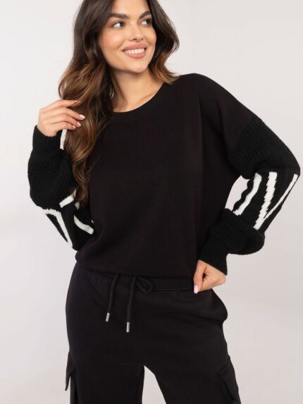 Ultra Soft Womens Casual Sweatshirt Modern Style Everyday Comfort Italy Moda (202900)