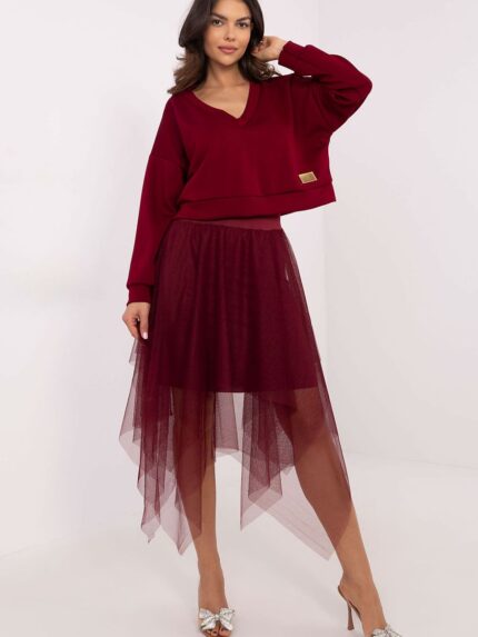 Ultimate Comfort Chic Women's Sweatshirt Dress Set Versatile Style Everyday Wear (203815)