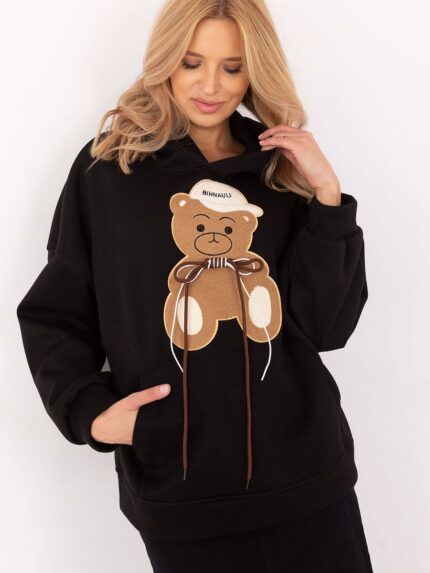 Ultra Soft Teddy Bear Hoodie Womens Casual Sweatshirt Cozy Comfort Everyday Wear (204377)
