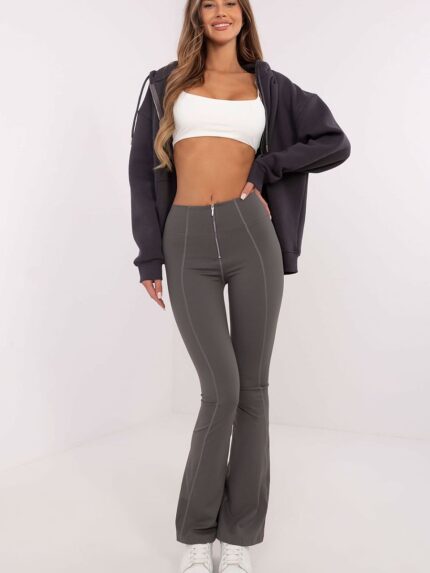 Ultra-Comfortable High-Waisted Bell Bottom Leggings Perfect For Work Sport And Everyday Style (204419)