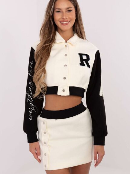 Elegant Womens Casual Set Comfortable Durable Polyester Sporty Stylish Outfit (204424)