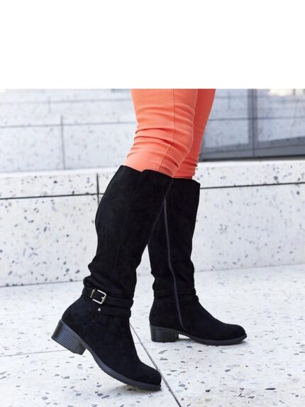 Luxury Eco-Suede Winter Boots Warm Stylish Comfortable Versatile Thigh High (204767)