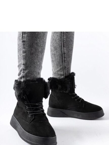 Unbeatable Warmth Stylish Eco Leather Snow Boots Perfect Winter Footwear (205043)