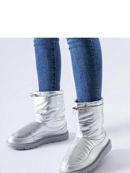 Unbeatable Warmth Stylish Silver Insulated Snow Boots Whitetail Perfect Winter Fashion (205049)