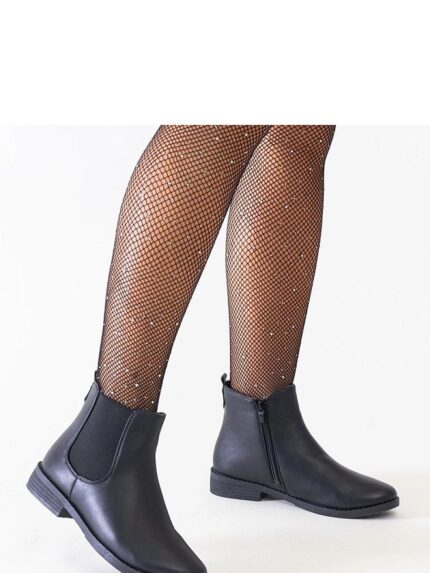Stylish Warm Eco-Leather Ankle Boots Perfect for Autumn Winter Comfort (205803)