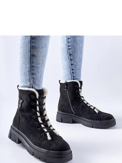 Eco-Suede Pompei Ankle Boots Warm Stylish Comfortable Winter Footwear (205813)