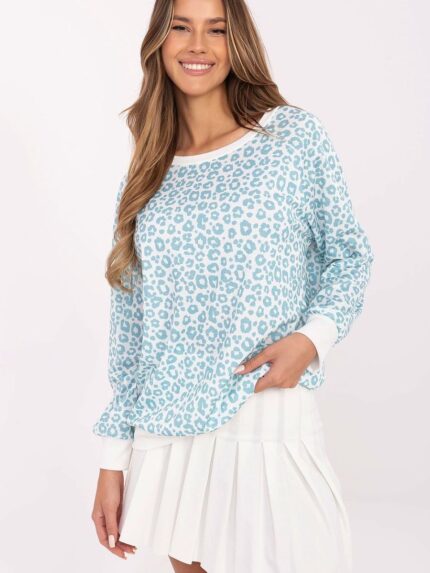 Ultimate Comfort Chic Leopard Print Blouse Long Sleeves Everyday Wear (206718)