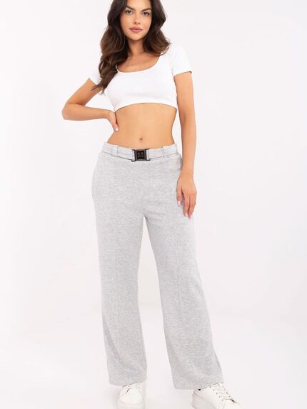 Luxurious High-Waisted Women's Sweatpants Elegant Comfort & Style (206949)