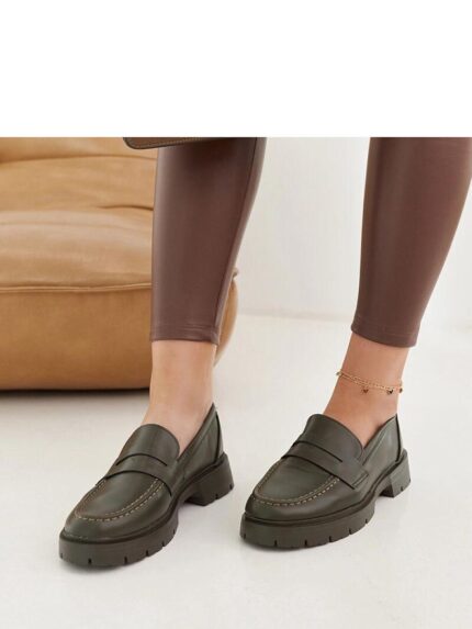 Ultimate Comfort Green Suede Summer Moccasins Breathable Slip On Shoes (207532)