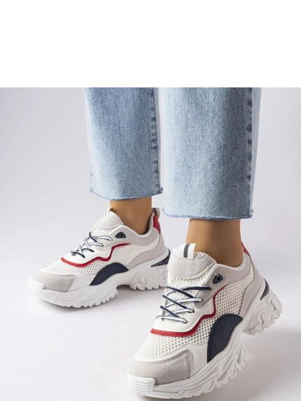 Luxury White Rosita Sneakers Comfort Style Durability Perfect Fit Summer Walks Elegant Casual Outfits (207756)