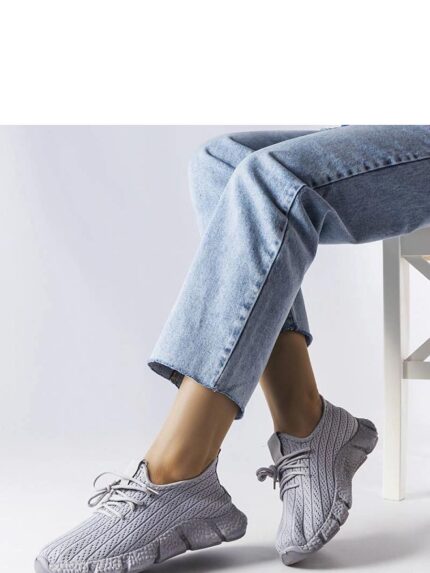 Ultimate Comfort Stylish Gray Women's Sneakers Perfect Summer Fashion Footwear (207826)
