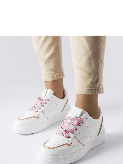Ultimate Summer White Pryor Sneakers Trendy Comfortable Lace-Up Design Perfect Fit High-Quality (207949)