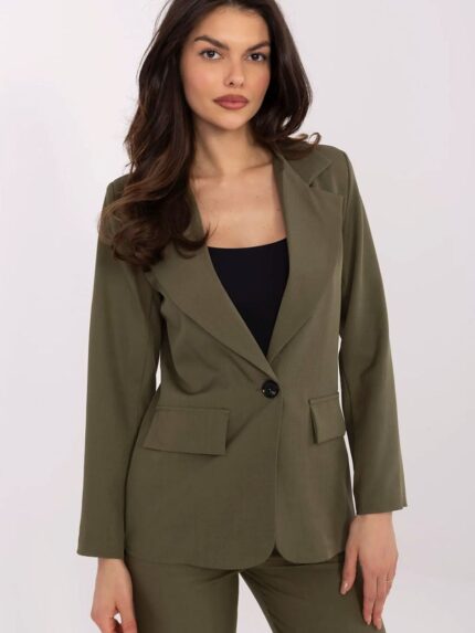 Elegant Womens Blazer Classic Style Professional Workwear Office Outfit (209193)