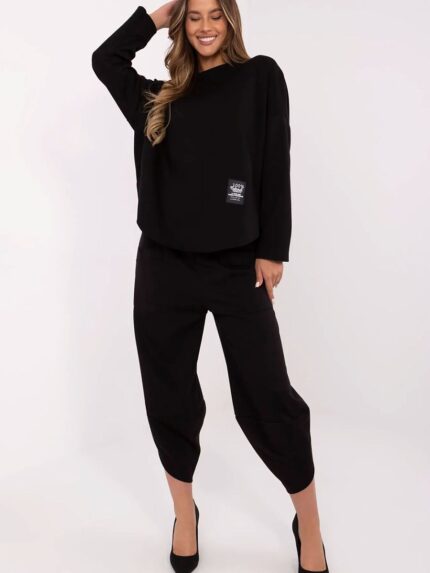 Luxury Womens Viscose Cotton Elastane Tracksuit Set Effortless Style Comfort Perfect Fit (209490)