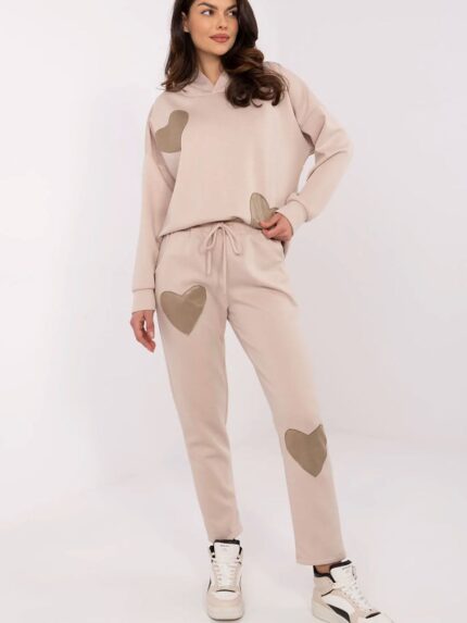 Ultra Soft Womens Viscose Cotton Elastane Tracksuit Set Casual Chic Comfort Style (209695)