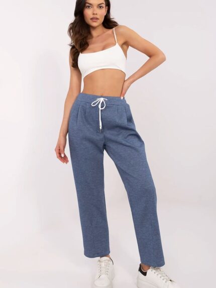 Luxurious Viscose Blend Track Pants Effortless Style Comfort & Elegance (210954)