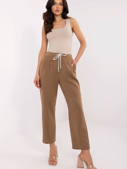 Luxurious Viscose Blend Track Pants Effortless Style Comfort and Elegance (210958)