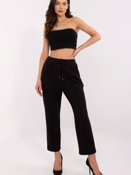 Luxurious Viscose Blend Casual Trousers Effortless Style Unmatched Comfort (210959)