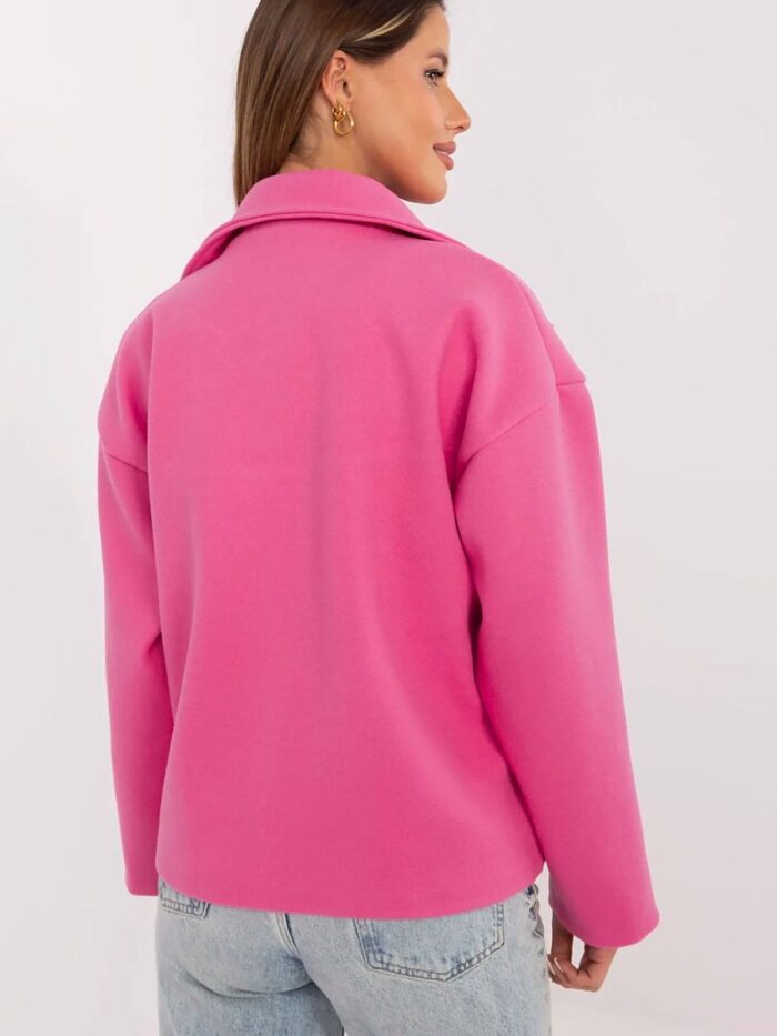 Manteau court élégant pour femmes, revers larges, parfait pour le printemps et l'automne (211294) lomora.store