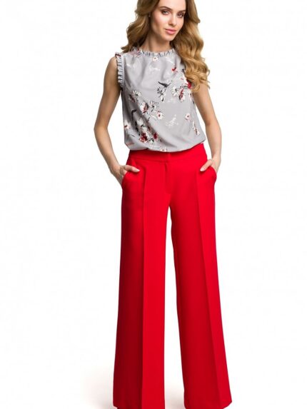 Elegant Wide Leg Trousers Timeless Style Everyday Chic (117580)
