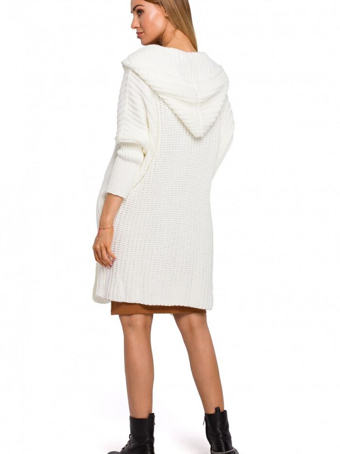 Luxury Unbuttoned Pocket Cardigan Versatile Wrap Effortless Style Cozy Warmth (136652) - Image 2