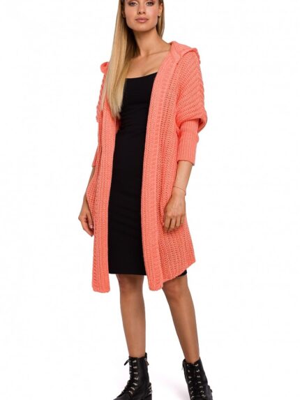 Luxurious Unbuttoned Cardigan with Pockets Effortless Style Warmth for Every Outfit (136655)