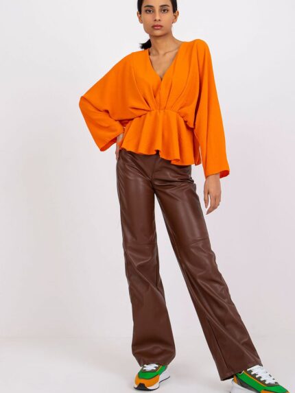 Effortlessly Chic Loose Wide Sleeve Blouse Perfect For Any Occasion Italy Moda (162547)