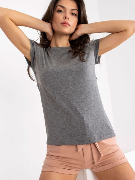 Ultra Soft Premium Ladies Short Sleeve Round Neck Everyday T Shirt (167912)