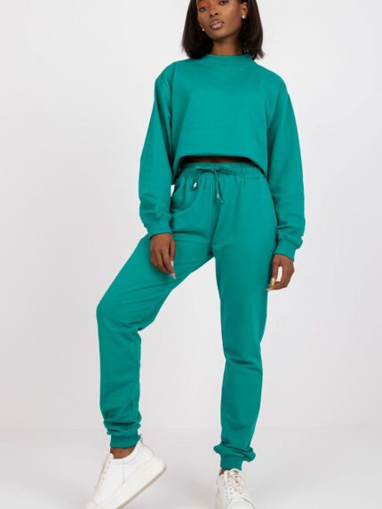 Ultimate Comfort High Rise Side Slash Pocket Drawstring Sweatpants (167922)