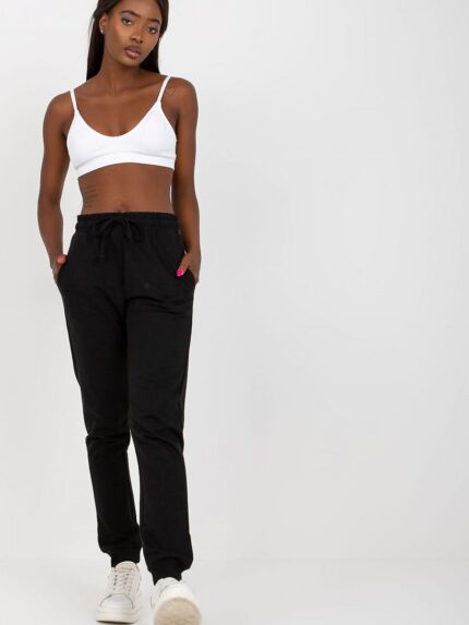 Ultra Comfortable High Waisted Tie Waist Sweatpants with Side Pockets (169722)