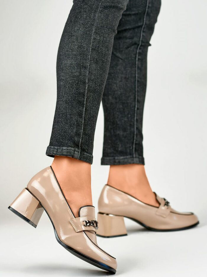 Élégant Cuir verni Semi-Bottes Luxueux Confort et style (211941) lomora.store