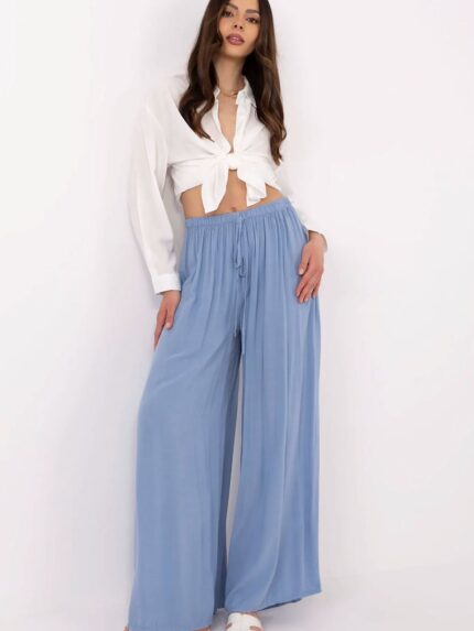 Luxurious Viscose Palazzo Pants Effortless Style Breathable Comfort for Women (212281)