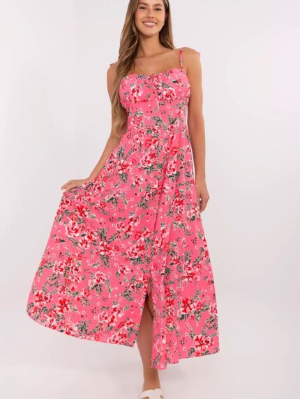 Effortless Chic Floral Day Dress Perfect Fit Breathable Comfort Stunning Silhouette (213297)