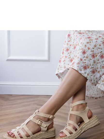Elegant Eco-Friendly Suede Espadrille Sandals Perfect Summer Comfort and Style (213357)