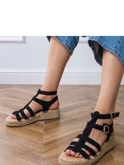Luxury Eco-Friendly Suede Espadrille Sandals Perfect Summer Comfort and Style (213358)