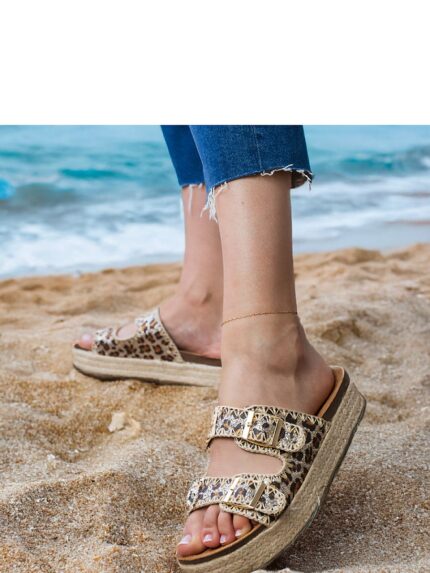 Stylish Summer Espadrille Flip Flops Comfortable Platform Wedge Sandals for Women (213416)