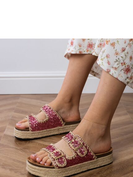 Stylish Summer Espadrille Sandals Womens Comfort Platform Shoes (213421)