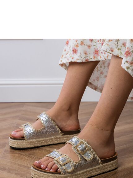 Luxury Espadrille Platform Flip Flops Womens Summer Comfort Style (213422)