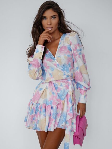 Elegant Viscose Summer Dress Perfect for Parties Beach or Romantic Dinners (213586)