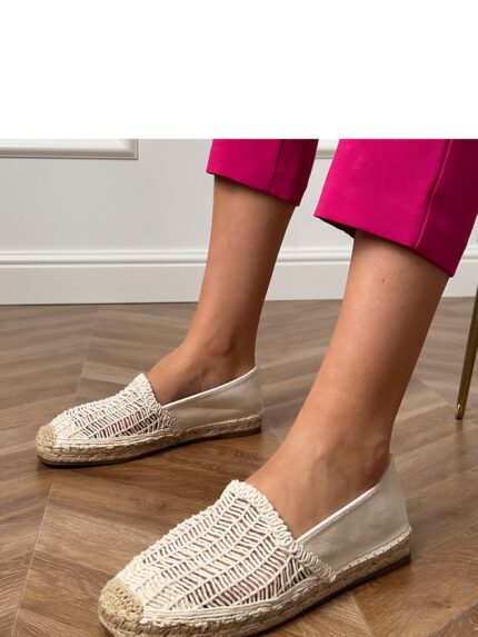 Lace-Up Espadrilles Women's Breathable Summer Shoes Lightweight Comfort Style Dresses Shorts Pants (214580)