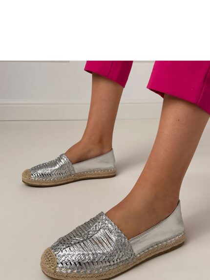 Light Airy Fabric Espadrilles Openwork Summer Shoes Comfortable Slip On Platform Style Perfect Everyday Casual (214615)
