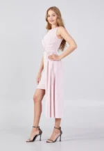 Sleeveless Mini Lycra Column Regular Evening Dress (212316) - Image 3