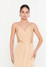 Sleeveless Midi Lycra Column Regular Evening Dress (212304) - Image 4